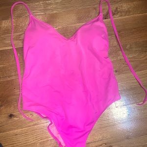 Cute pink swimsuit